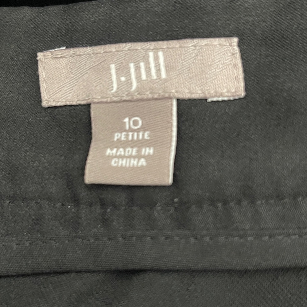 J.Jill Black Velvet Maxi Skirt Petite 10 | Soft A-Line Holiday Party Classic - Picture 3 of 6